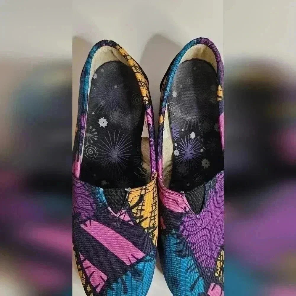 Disney Nightmare Before Christmas Slip-on Sally Shoes - Women | Size: Small - Picture 3 of 8